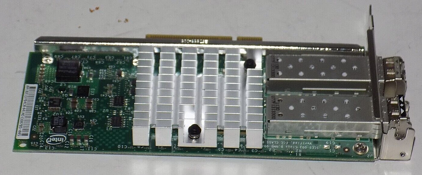 Intel Ethernet Converged Network Adapter (X520-SR) Low Profile SFP – E10G42BFSR