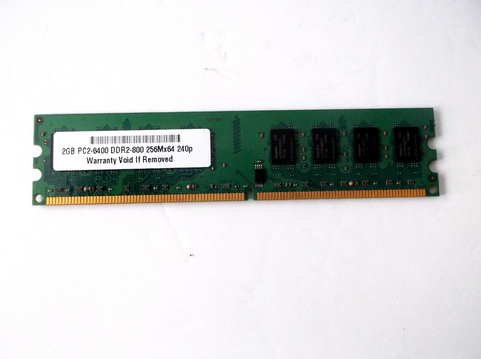 Memory RAM 2GB PC2-6400 DDR2-800MHz 256Mx64 240Pin Desktop PC