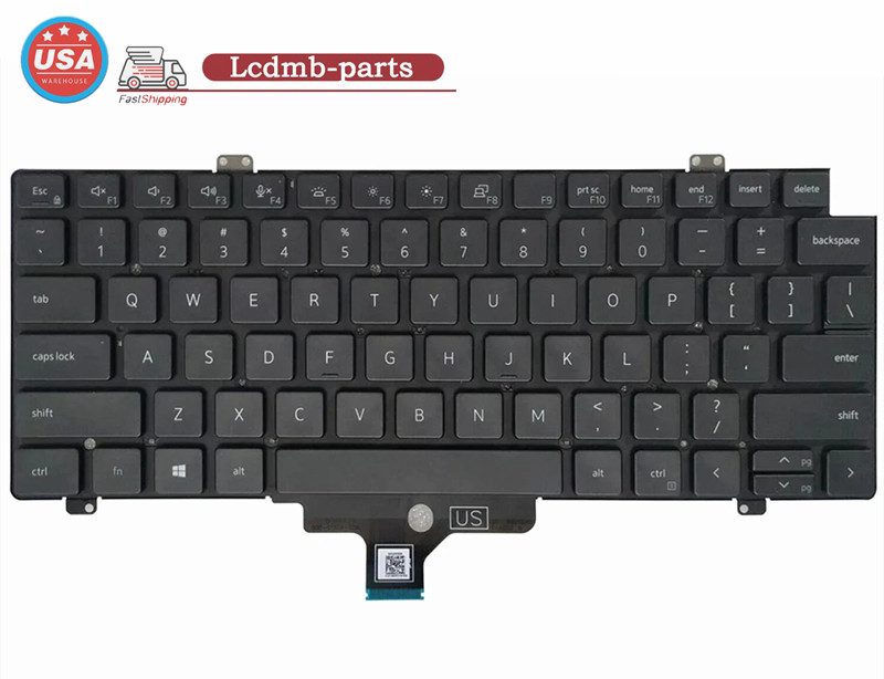 0CW3R5 For Dell Latitude 5420 US Keyboard Backlit 7420 7520 Not for E5420 USK
