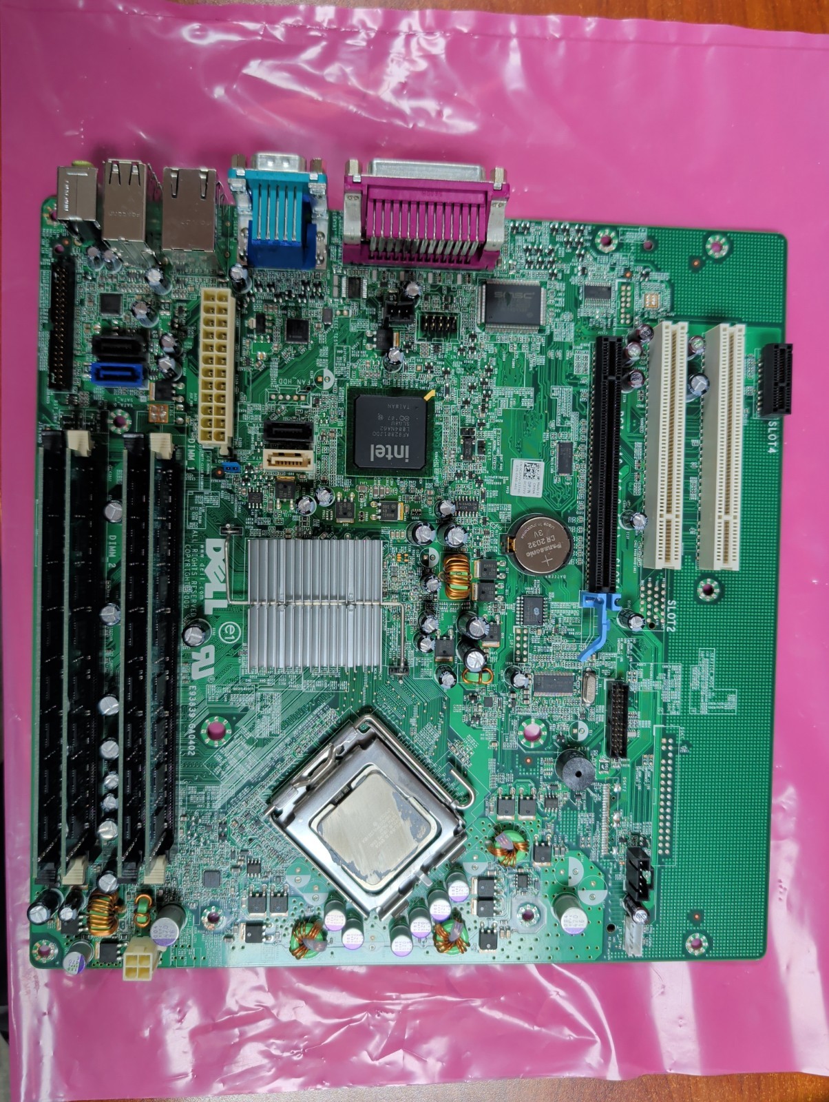 Dell 0C27VV C27VV Optiplex 780 Minitower Motherboard W/ 8 GB Ram & 3.0 Ghz CPU