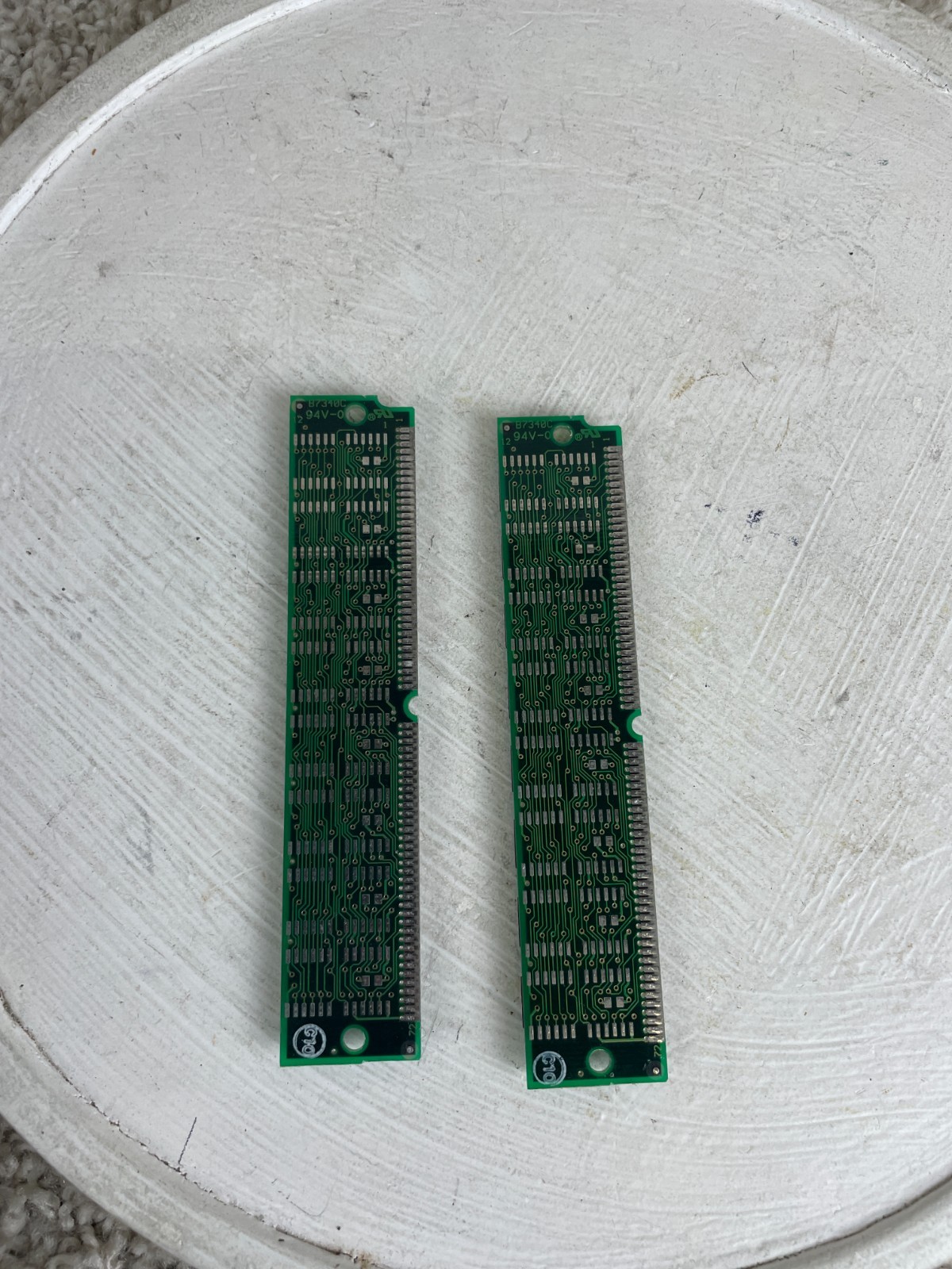 Lot of 2 Centon 72 Pin Single In Line Memory Modules EDO-RAM B7340C 94V-O