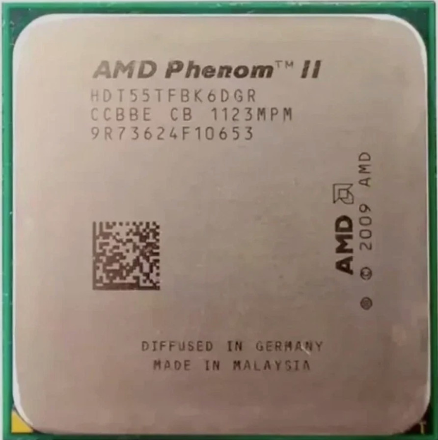 AMD Phenom II X6 1055T AM3 CPU Processor 2.8GHz 125W Six-Core