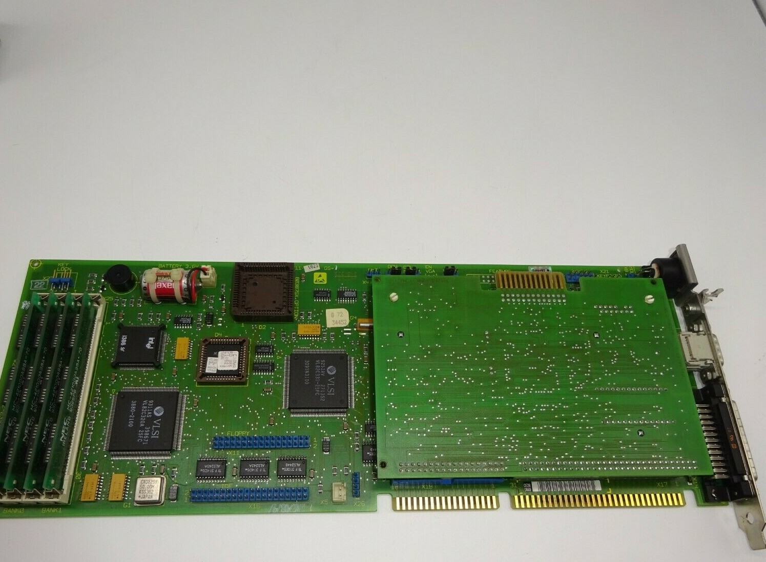 INDUSTRIAL PC WITH CPU CARD W26361-D711-Z2-03-5 INTEL i 368 SCSI ISA #M417
