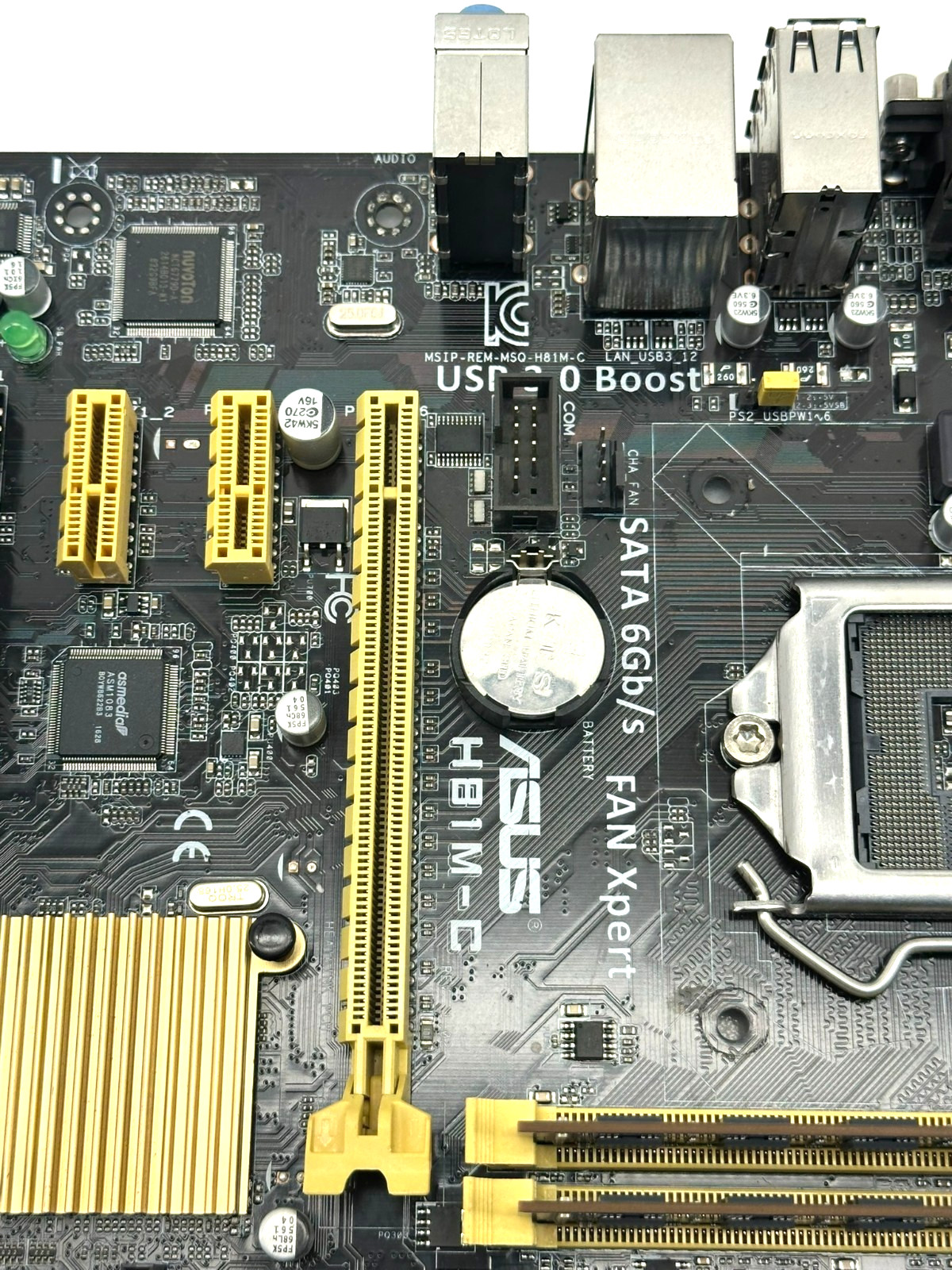 Asus H81M-C Intel LGA1150 DDR3 Desktop Motherboard MicroATX Socket H3