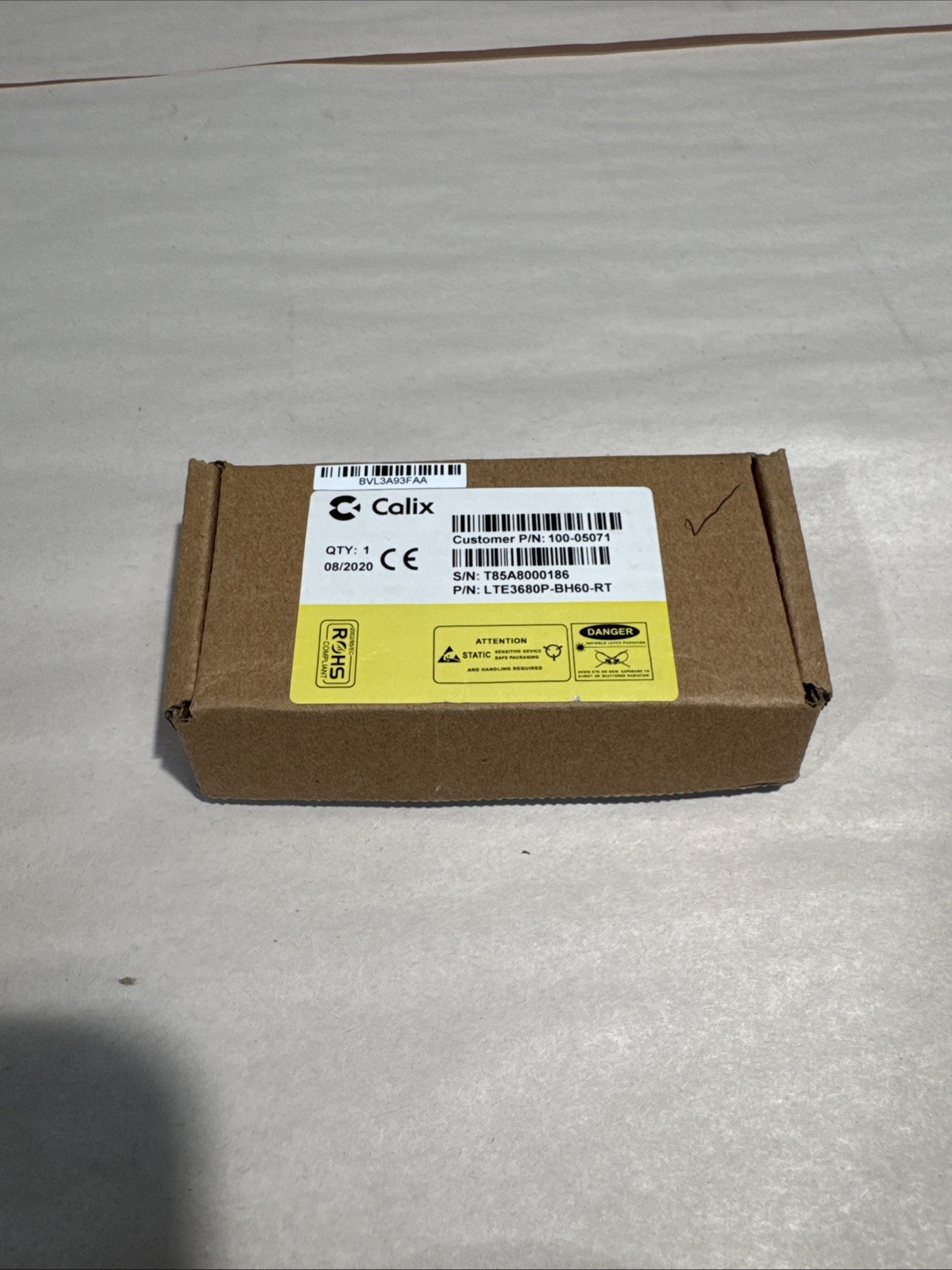 Calix 100-05071 GPON OLT C+ RT SFP 2.4/1.2G 60km AXOS #29