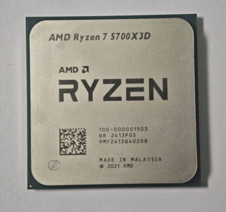AMD Ryzen 7 5700X3D 3.0 GHz 8-core AM4 96MB cache CPU processor