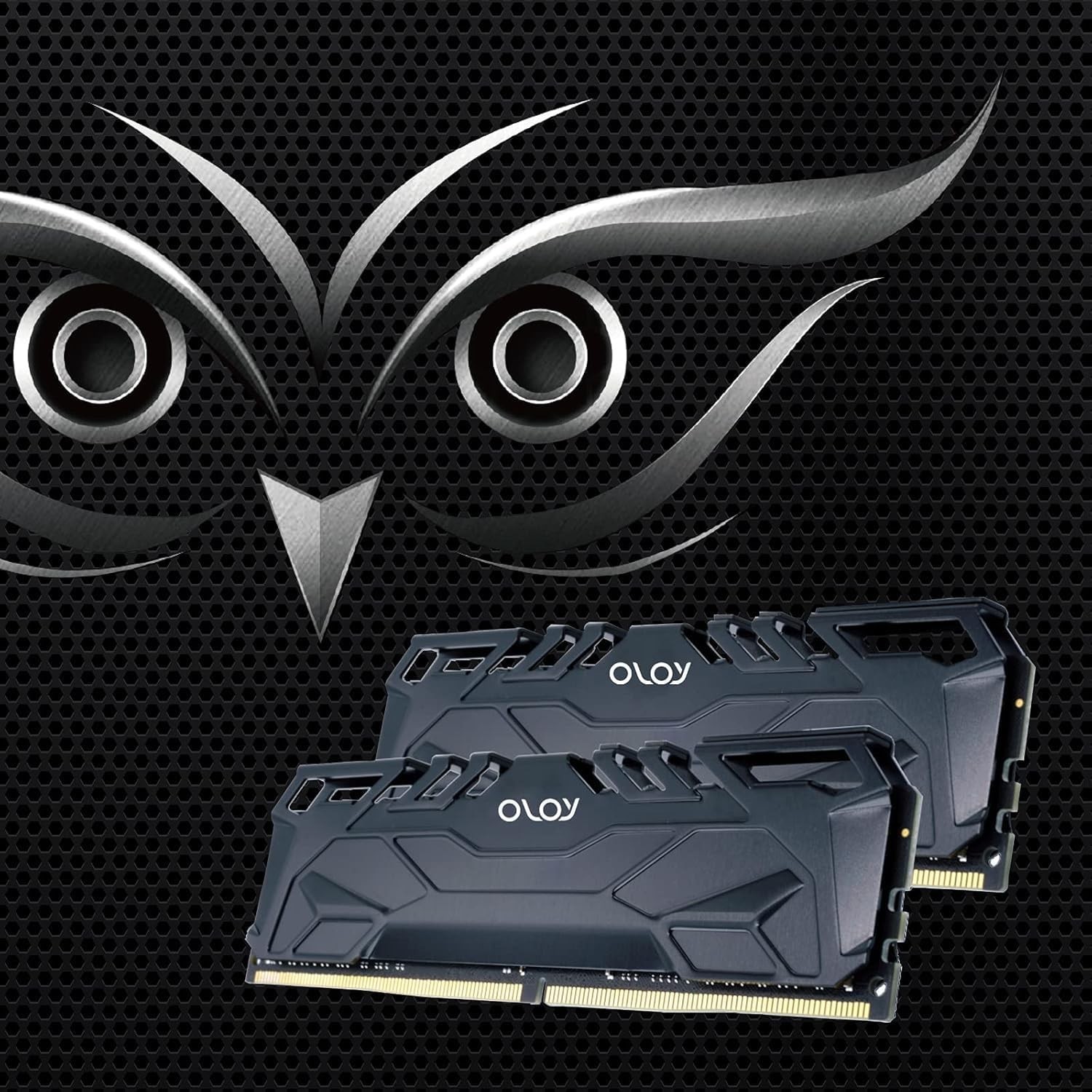 Oloy DDR4 RAM 16GB (2X8Gb) Black Owl 2666 Mhz CL19 1.2V 288-Pin Desktop UDIMM (M