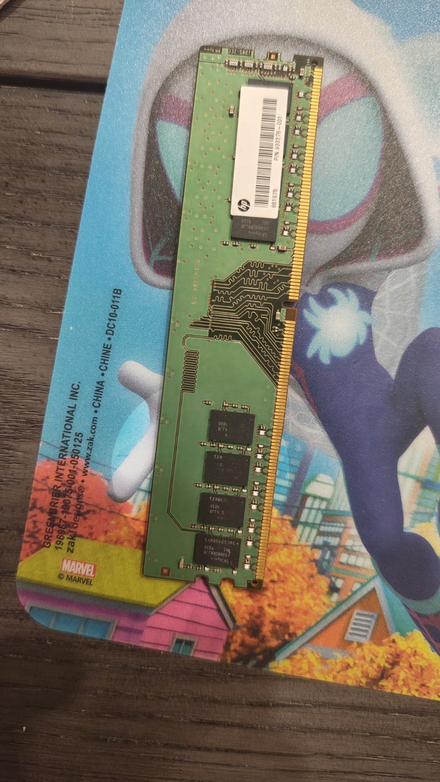 SK hynix 8GB DDR4 2666 PC4-2666V 288-Pin DIMM Unbuffered HMA81GU6CJR8N-VK