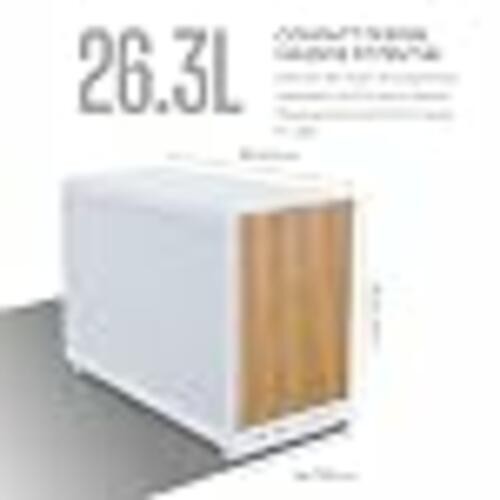 Lian Li A3-mATX PC Case – Wood Edition – Micro ATX Case – Supports 360mm AIO