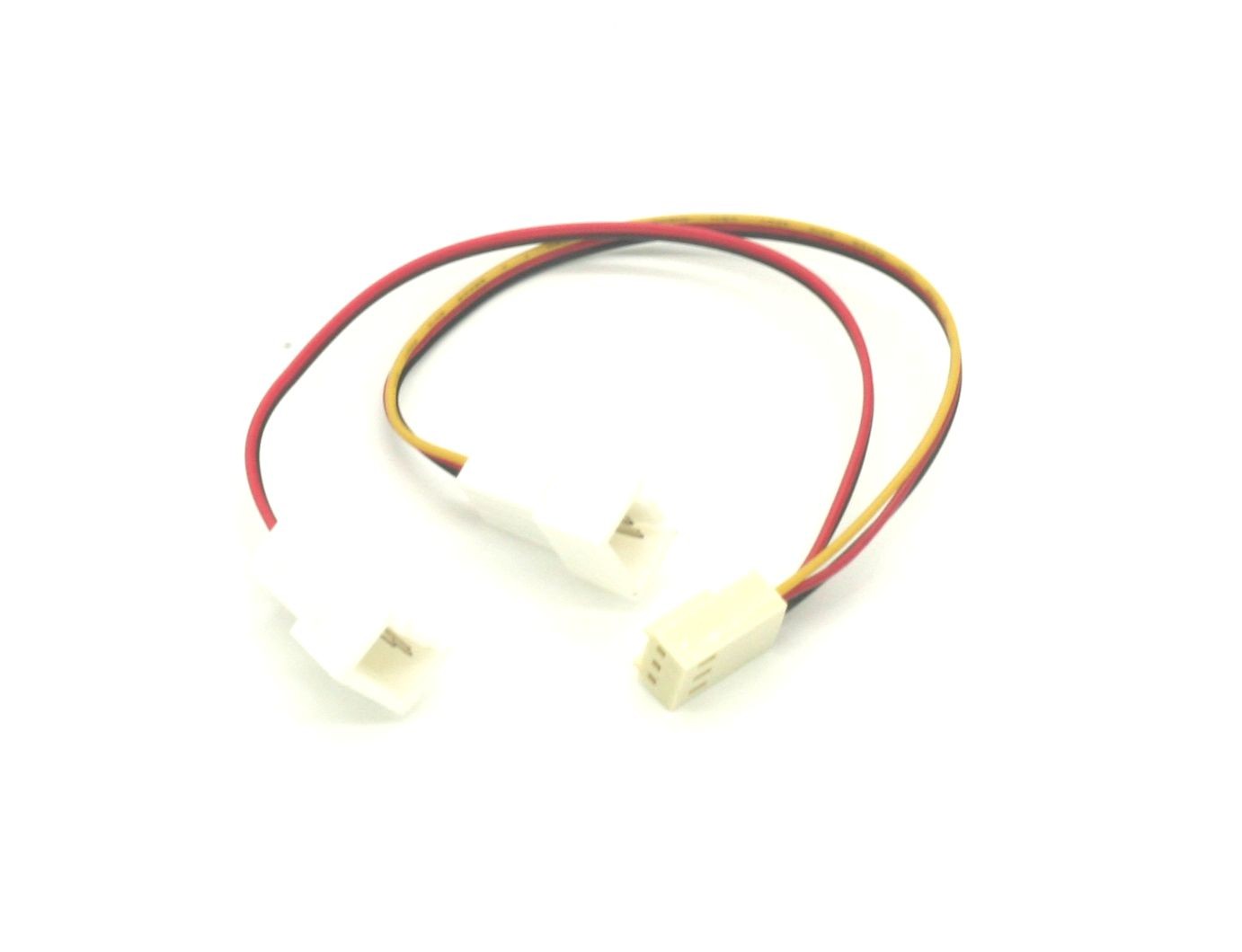 6IN 3-Pin Fan Y Splitter Cable for CPU and Case Cooling Fans