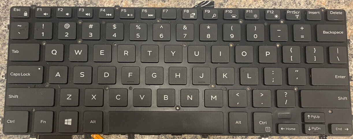 Dell Inspiron 7558 7568 Precision 5510 XPS 9550 9560 LAPTOP KEYBOARD KEYCAP KEYS