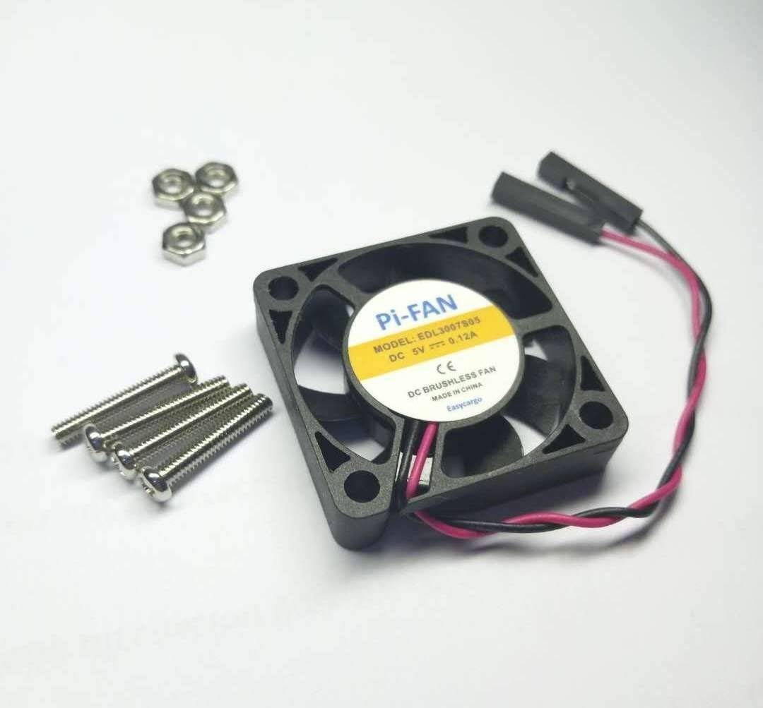 30mm Fan 5V 3.3V DC Quiet Fan for Raspberry Pi 5 4 3B+ 3007 (4-Sets)