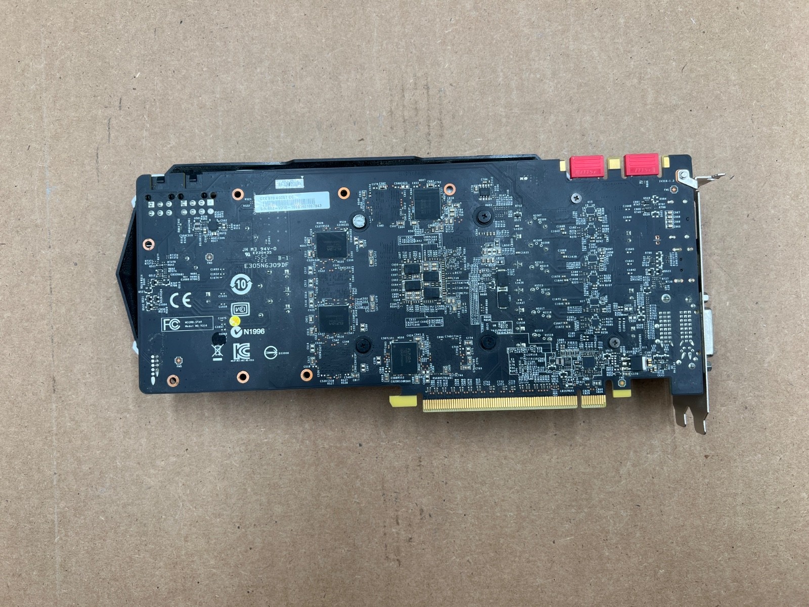 MSI NVIDIA GeForce GTX 970 4GB GDDR5 PCIe GTX 970 4GD5T OC Graphics Card