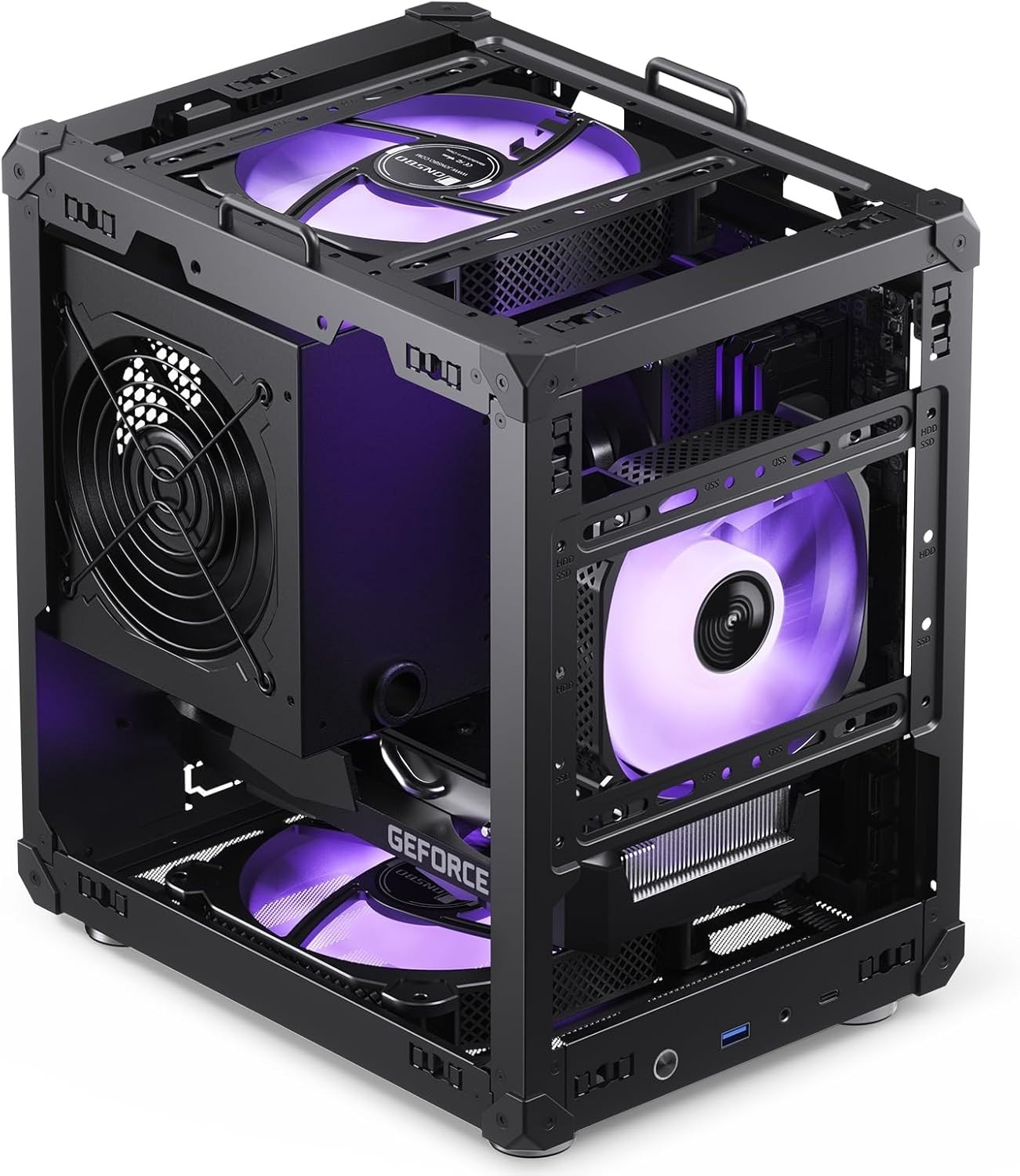 Durable Alloy Steel Mini ATX Chassis – Supports Micro ATX & Efficient Cooling