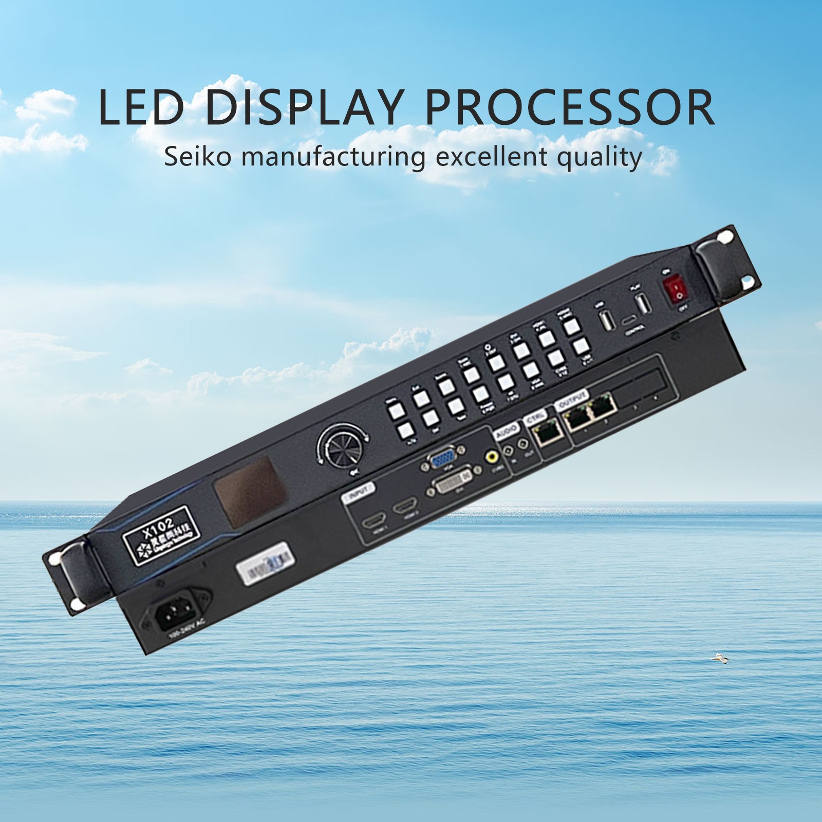 X102 LED Screen Video Processor Supports 1.3MP for Indoor Outdoor LED Screensk