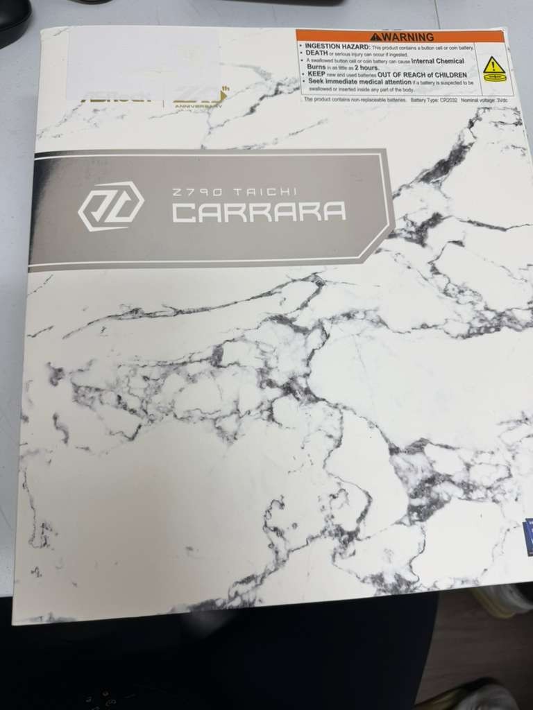 ASRock Z790 LGA1700 (14th,13th,12th Gen) EATX Motherboard (Z790 TAICHI CARRARA)