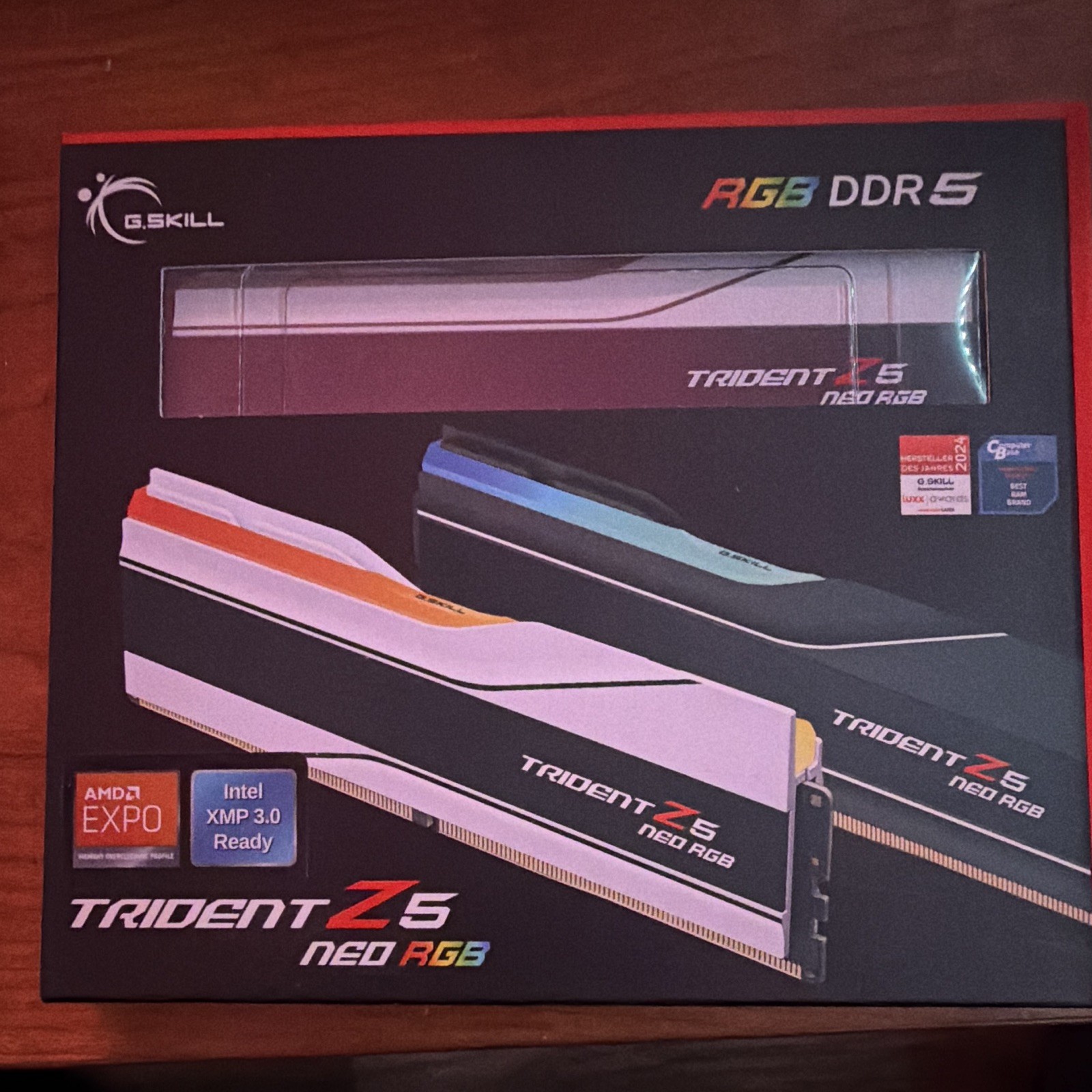G.SKILL Trident Z5 Neo RGB 64GB DDR5-6000 CL36 2×32 EXPO/XMP DIMM