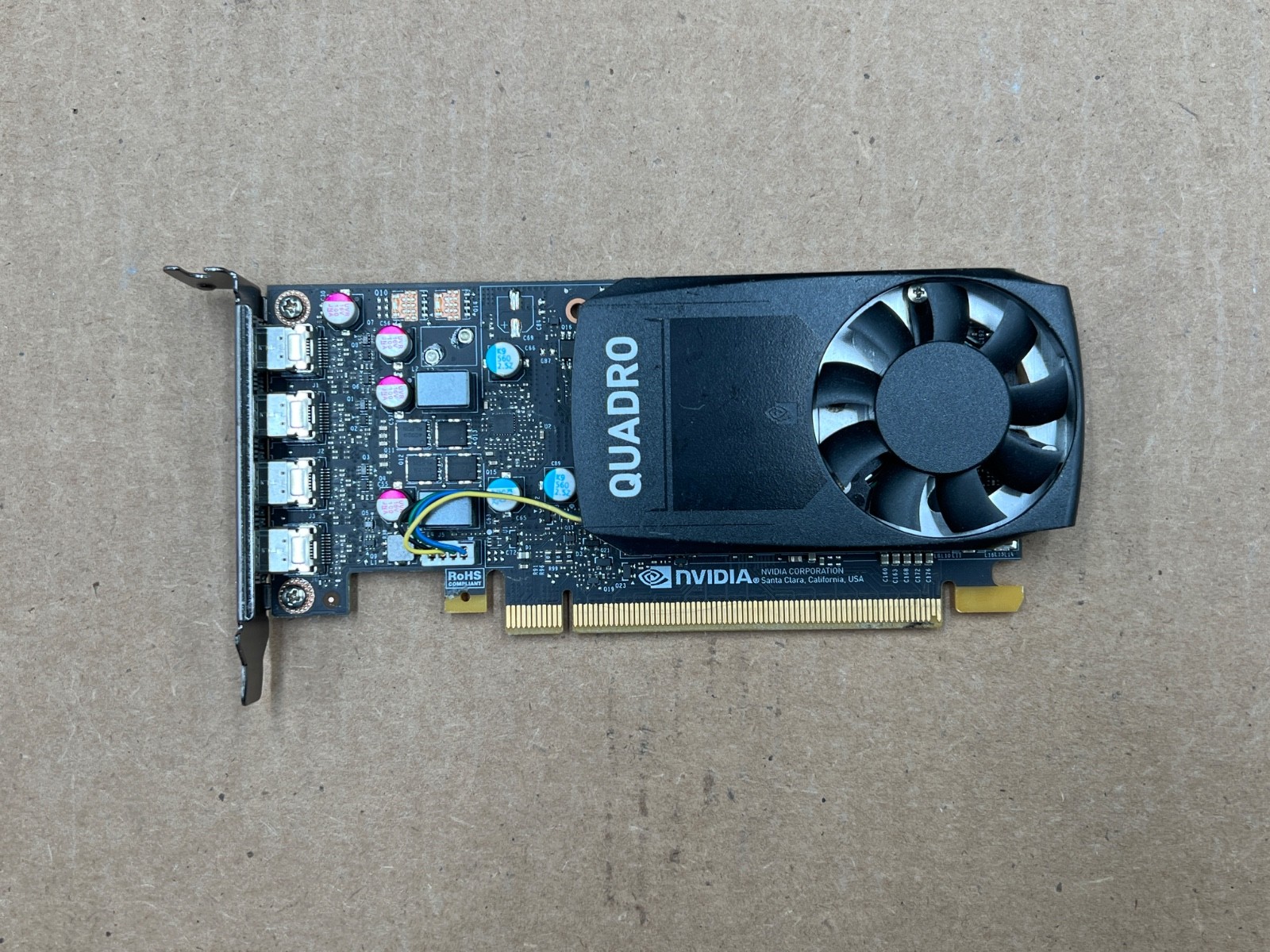 PNY NVIDIA Quadro P620 2GB GDDR5 PCIe Low-Profile Video Graphics Card
