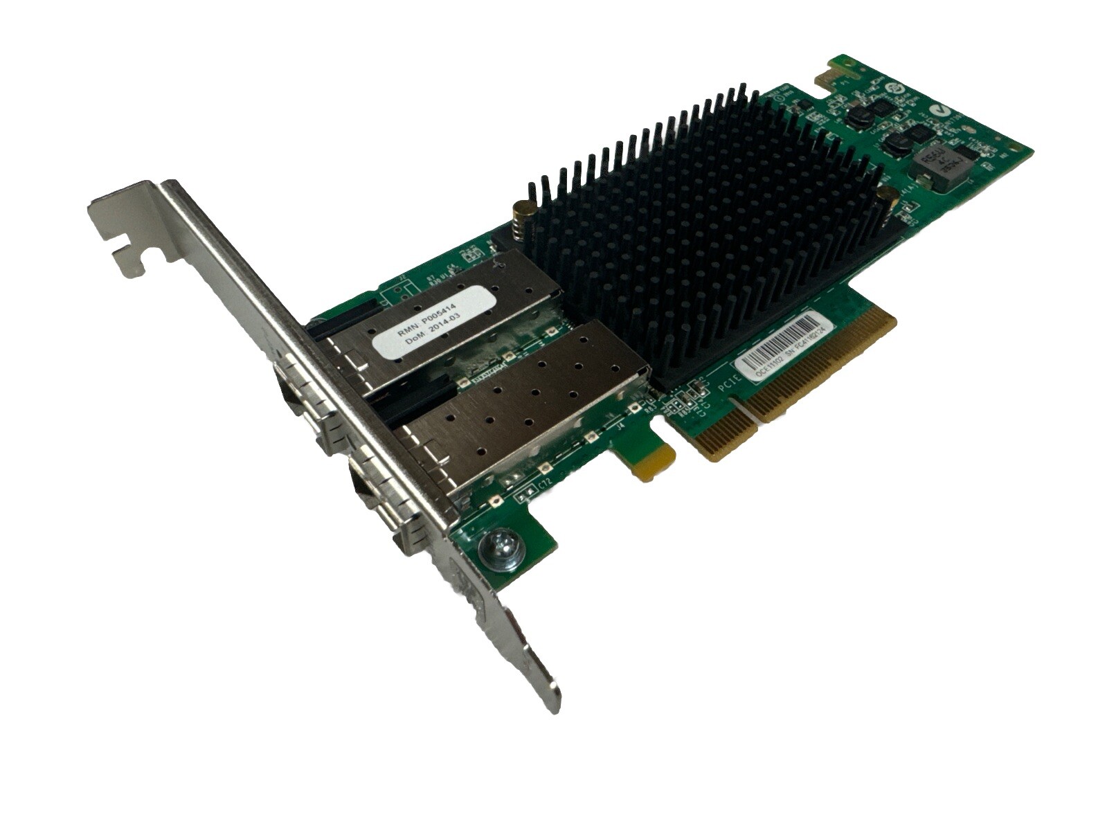 Dell Dual Port 10Gb SFP+ SERVER Network Card ADAPTER OCE11102 Emulex 0N3FXD