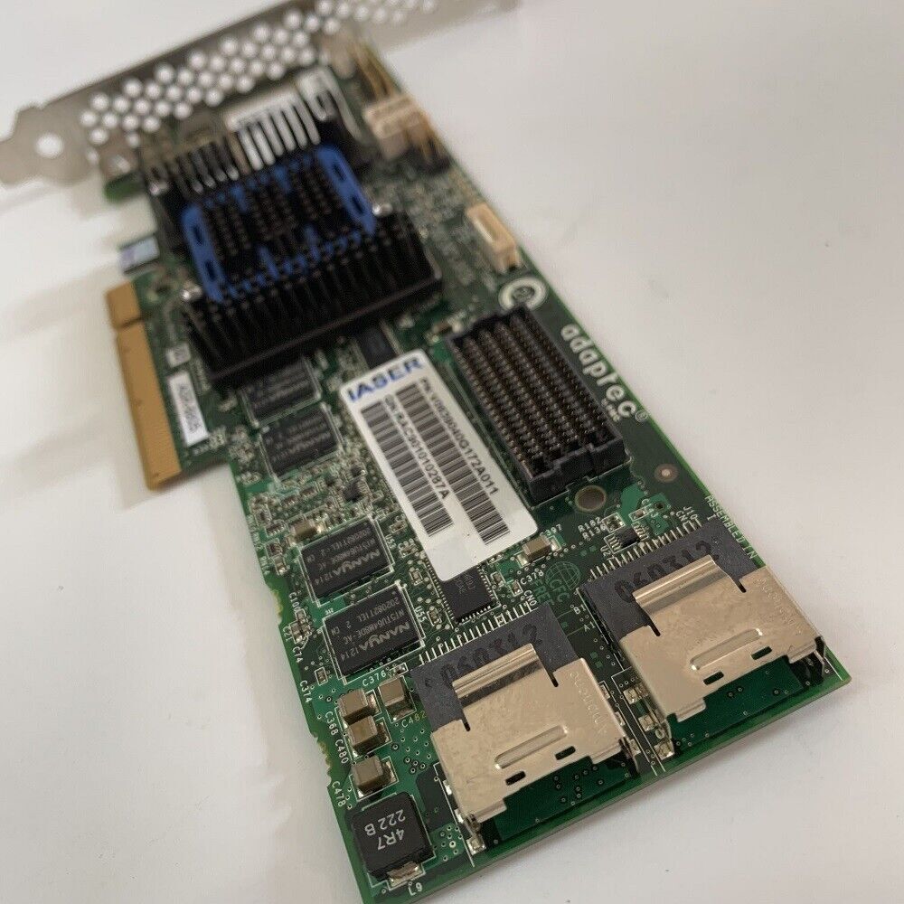 Adaptec ASR-6805 PCIe 2.0 X8 512MB Cache SAS RAID Controller Card 6805