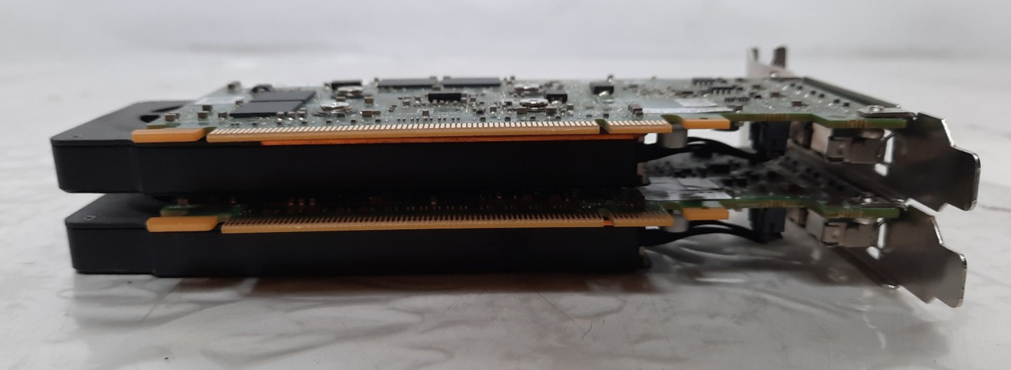 Lot of 3 NVIDIA NVS 510 and Quadro K1200 Graphics Cards High Profile