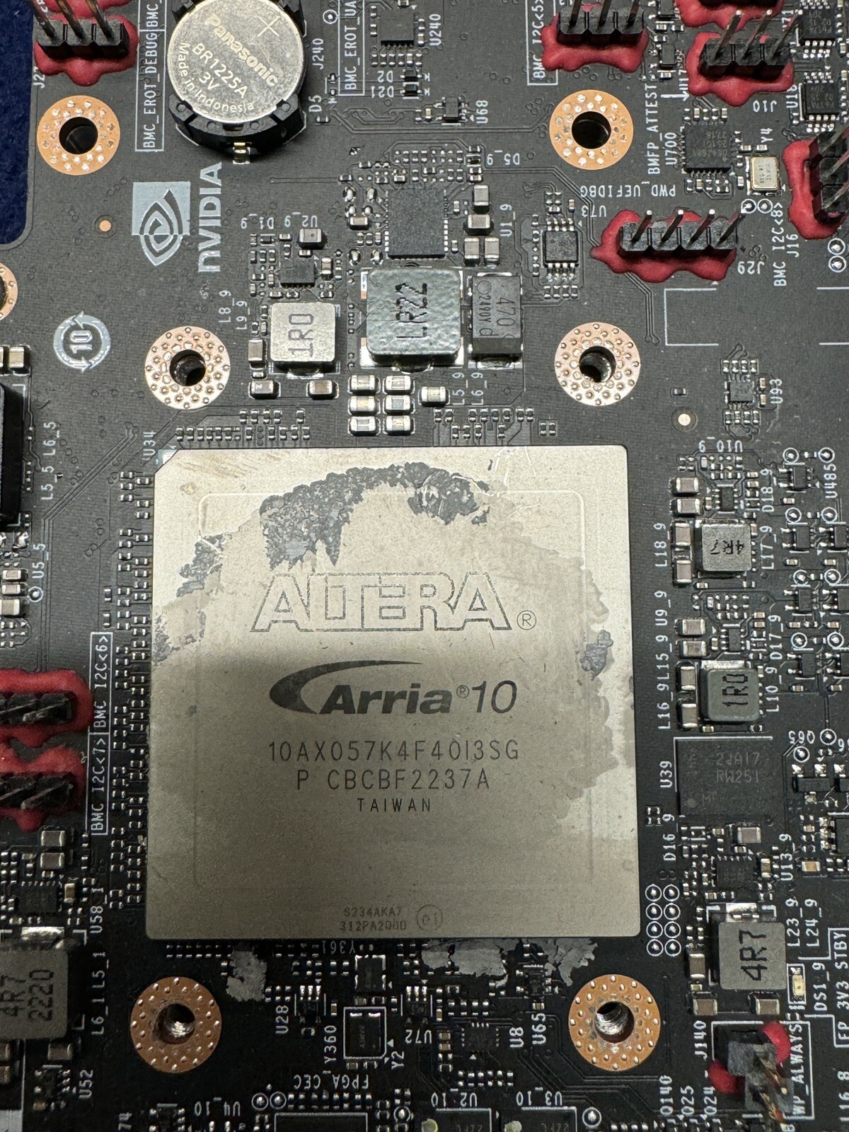 QTY 5 ALTERA Arria 10 10AX057K4F40I3SG P CBCBF2237A – on board, good condition!!