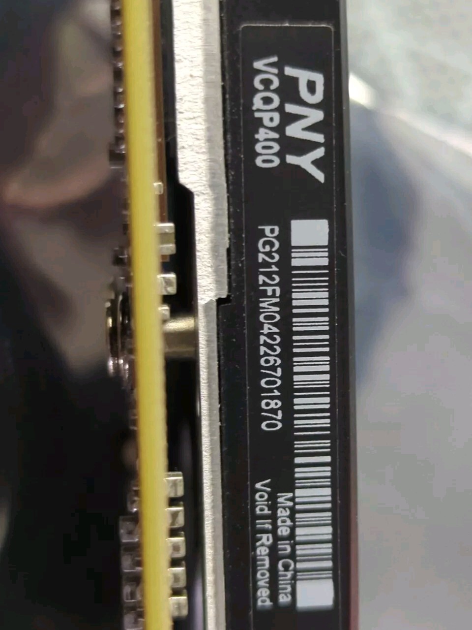 PNY Nvidia Quadro P400 2GB PCIe X16 3x Mini DisplayPort DP Video Graphics Card