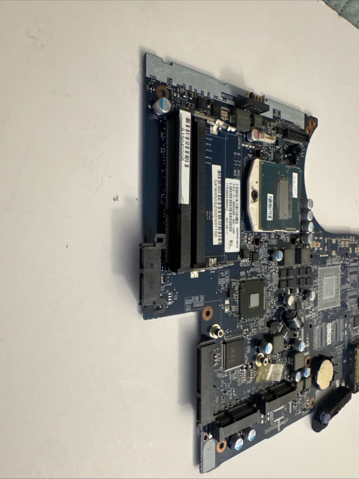 Sager Laptop Motherboard W650SZ Removed From A Working Unit!