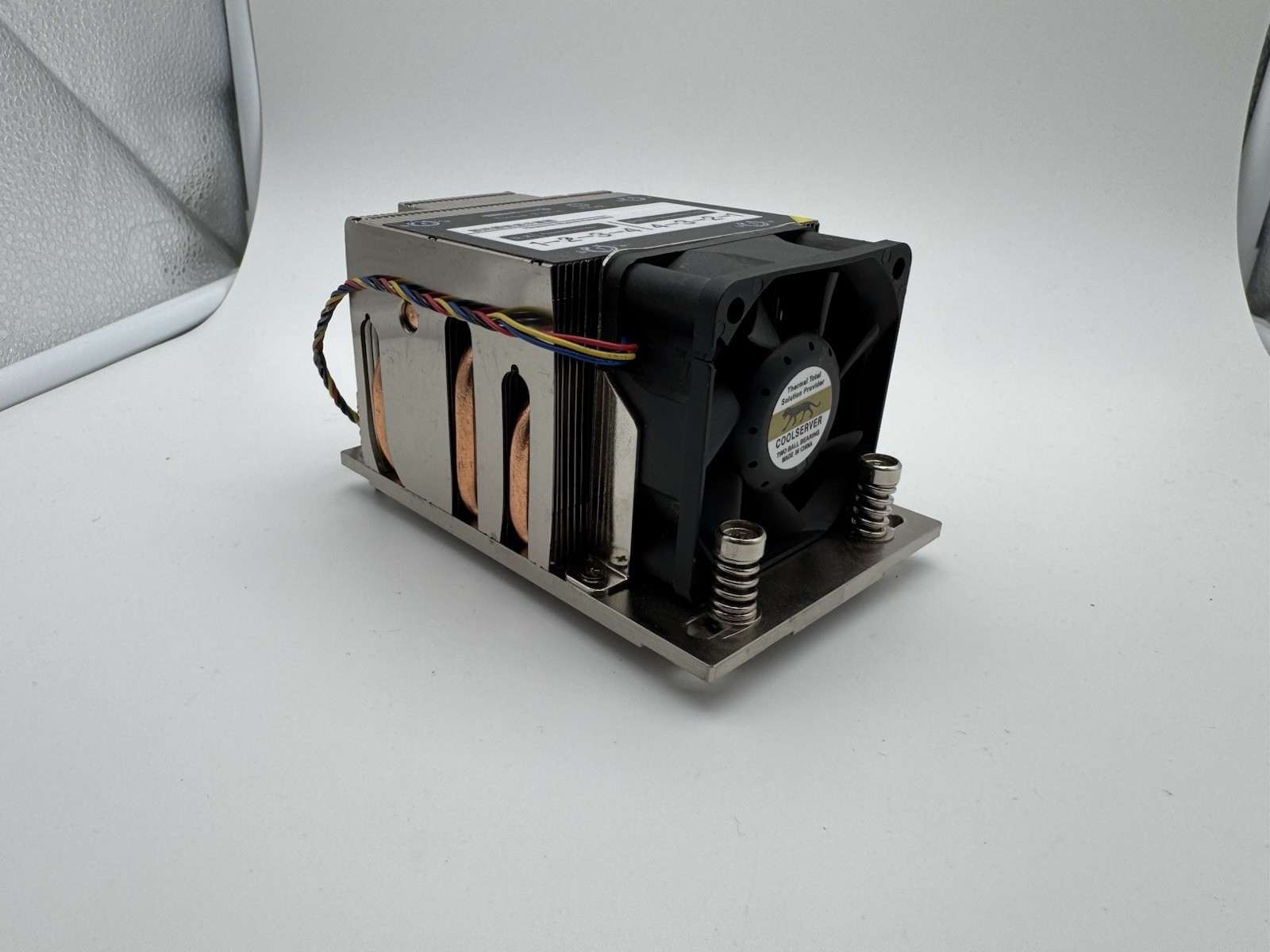 COOLSERVER 280W sTR4 sTRX4 TR4 TRX40 SP3 U2 CPU COOLER COPPER COLD PLATE AND FAN