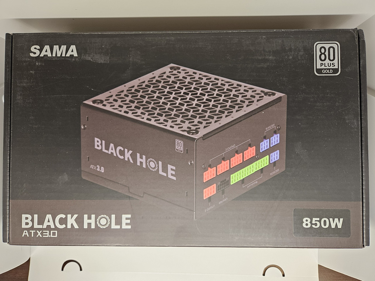 SAMA Black Hole 850W Black 80 PLUS Gold Power Supply ATX 3.0 Gaming Modular