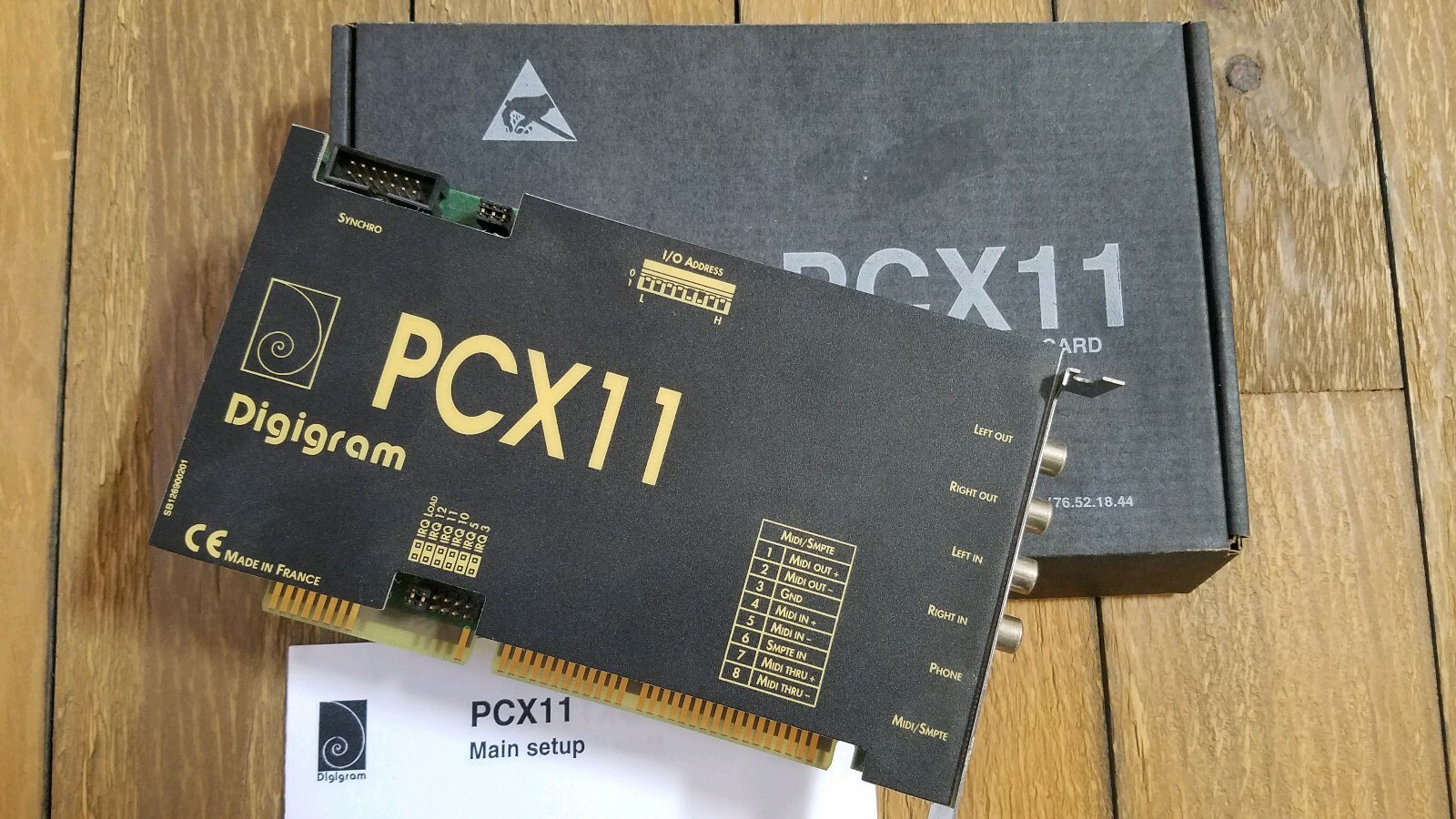 Digigram PCX11 MPEG Digital Audio Card