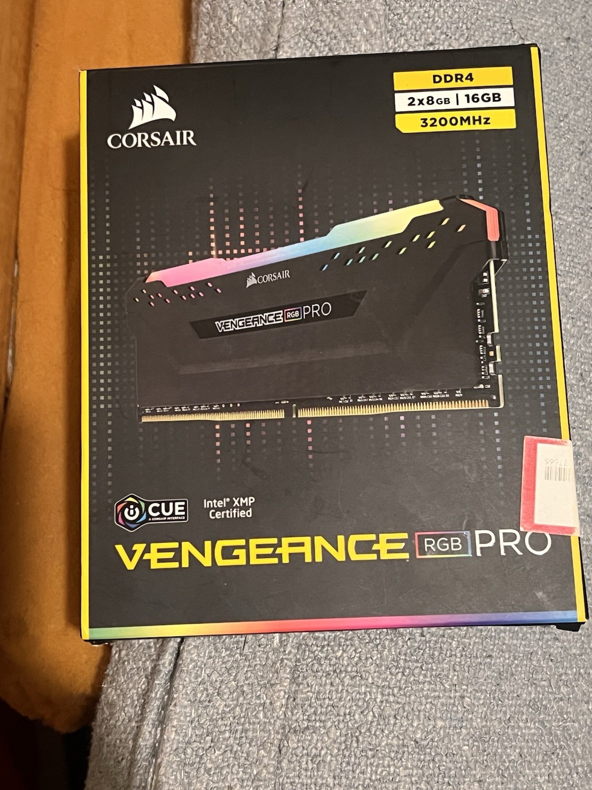 Corsair Vengeance RGB Pro DDR4 16GB (2x8GB) 3200MHz DIMM Intel XMP Certified