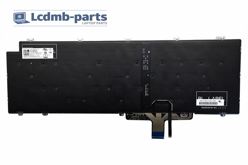 For Dell Latitude 5520 5521 Precision 3560 3561 Keyboard Backlit Fit 0N7N16