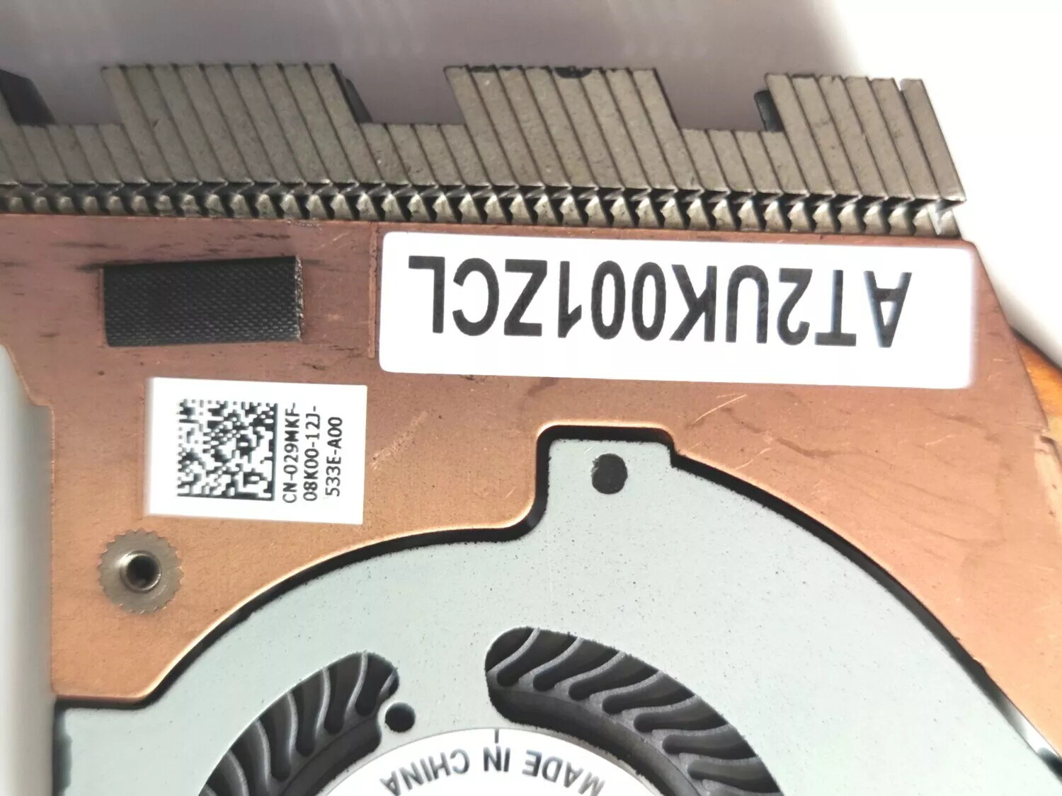 New For Dell Latitude 5410 5410 CPU Cooling Fan Heatsink 29MKF 029MKF