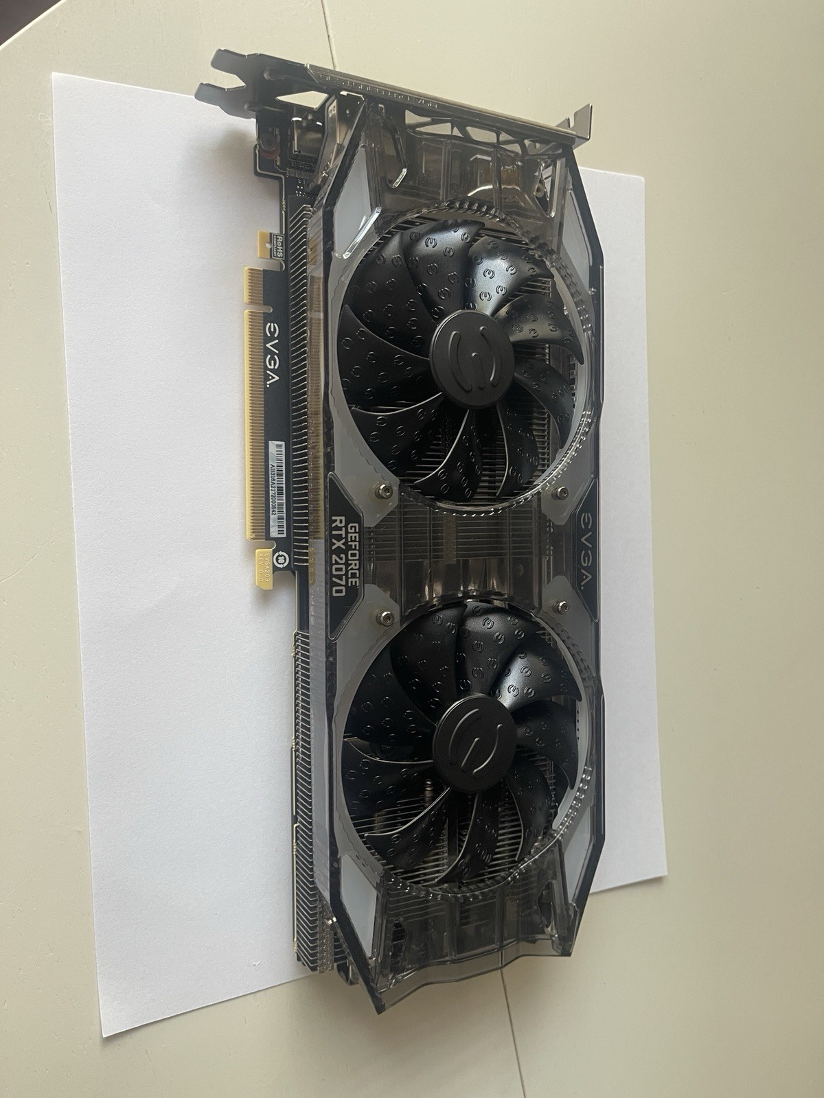 EVGA NVIDIA GeForce RTX 2070 8GB GDDR6 PCIe x16 HDMI Graphics Card