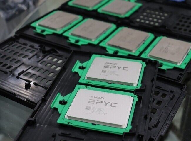 AMD EPYC 7402 CPU PROCESSOR 24 CORE 2.80GHZ 128MB CACHE 180W – 100-000000046