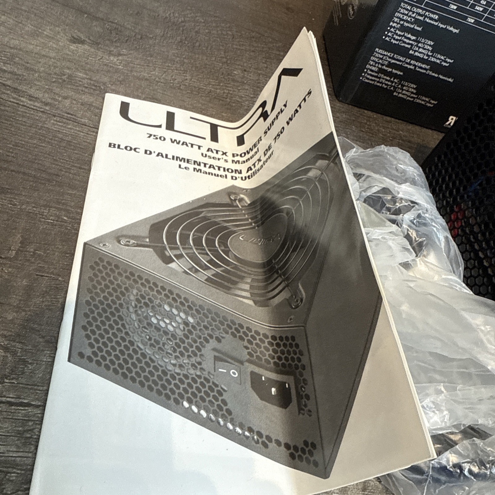 Ultra LSP 750 750W Pro ATX Power Supply LSP750