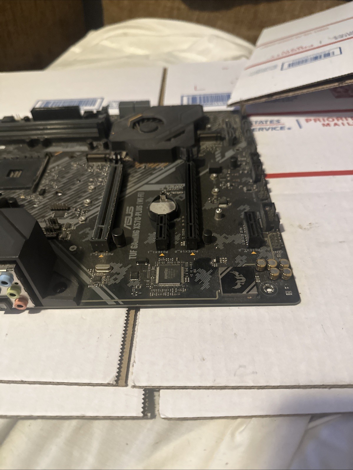 Asus TUF X570-Plus Wi-Fi AMD AM4 Ryzen Motherboard | Fast Ship, US Seller!