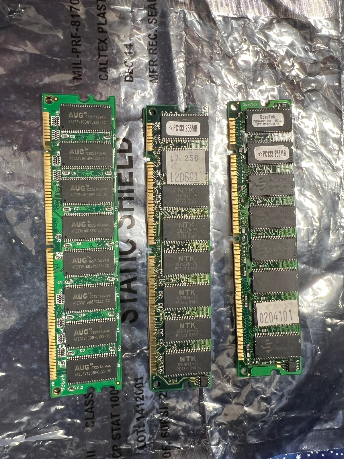 SpecTek and other brand Memory, PD32M6416YLEB7-133CL3A 256MB DDR2