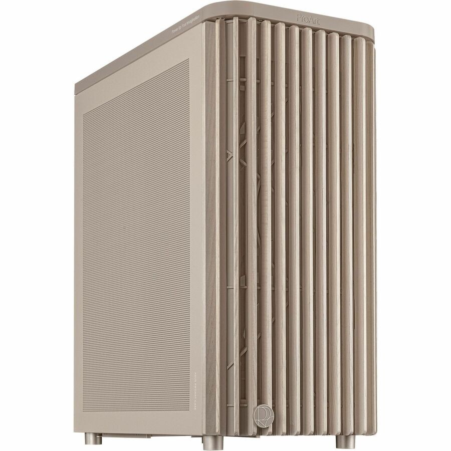 ProArt PA401 Wood Edition Beige Mesh-Panel ATX case, GPU Support for up to 315mm