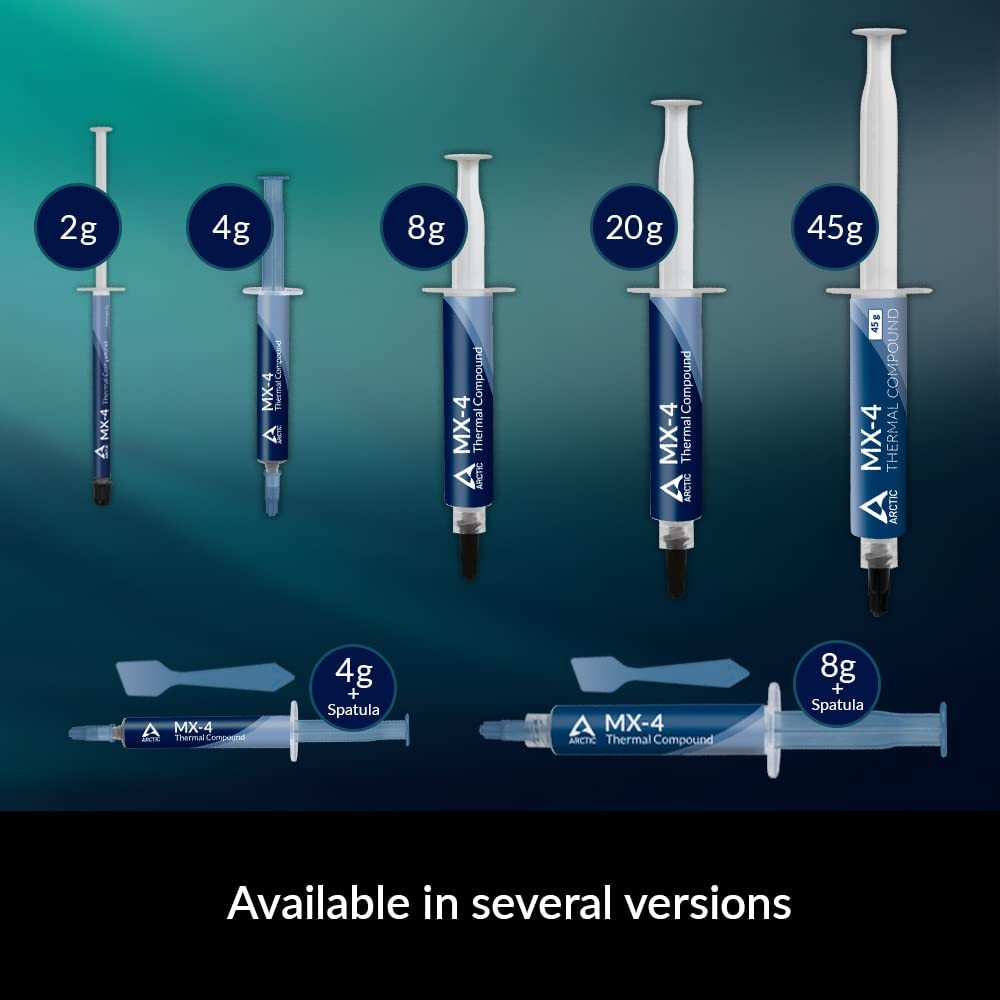 ARCTIC MX-4 20 G Premium Performance Thermal Paste for All Processors CPU GPU P