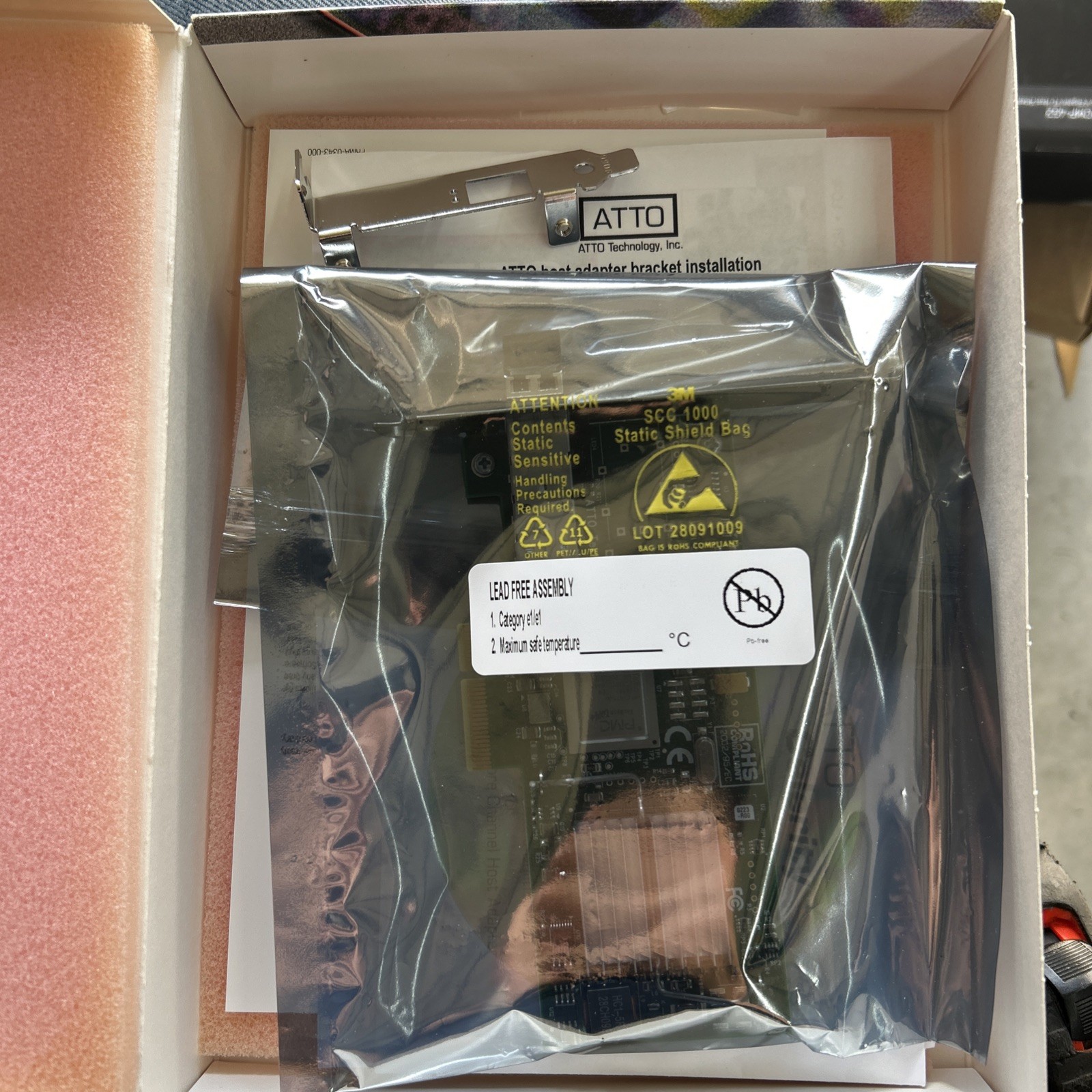 NEW ATTO Celerity FC-41ES 4Gb/s Single-Channel Fibre Channel PCIe Host Adapter