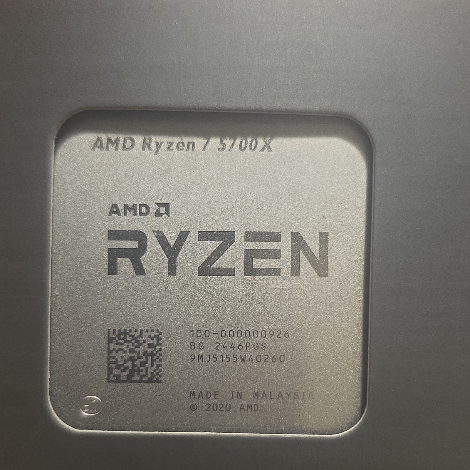 AMD Ryzen 7 5700X 8-Core 3.4GHz Socket AM4 Desktop Processor