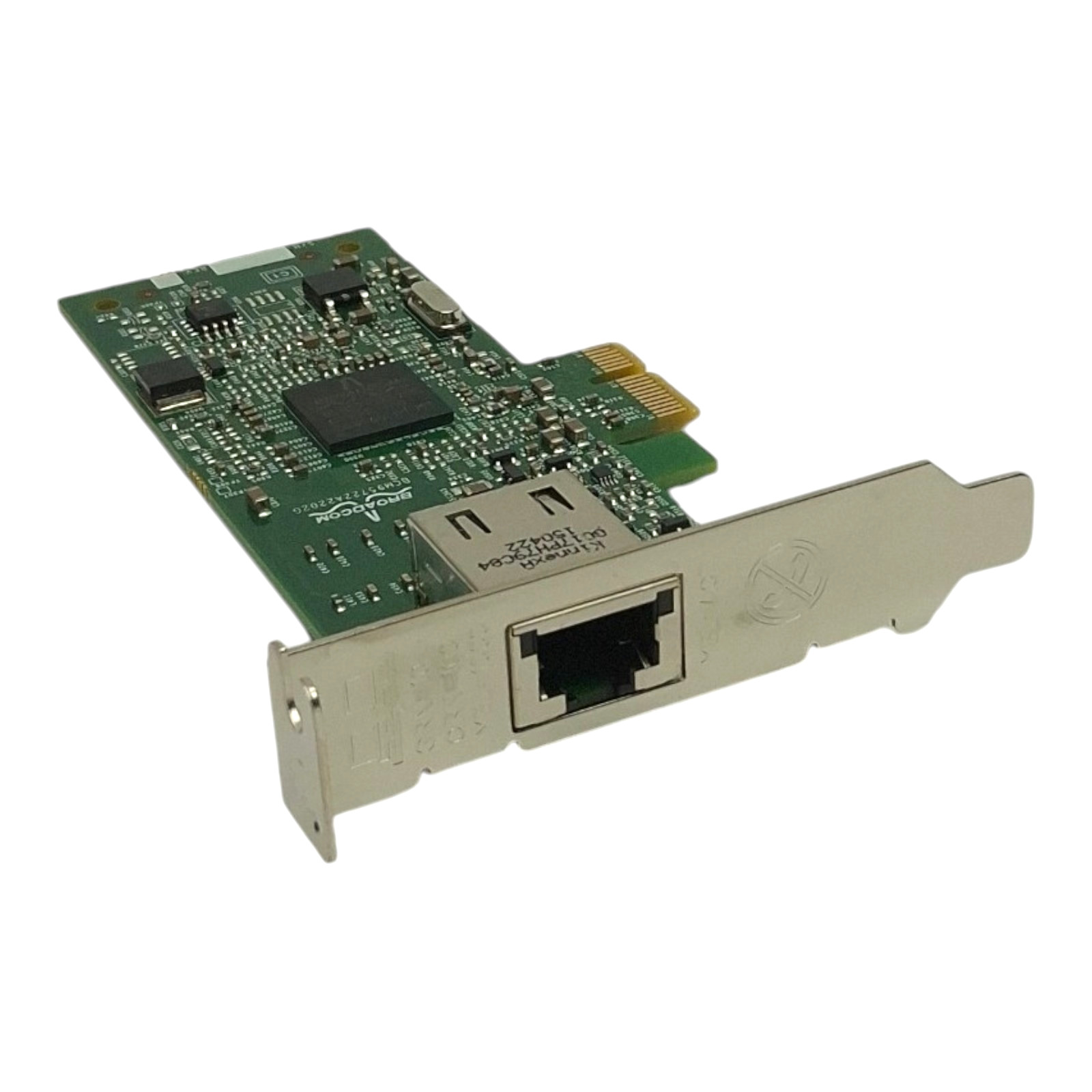 Dell Broadcom 5722 1Gbps Single Port PCIe Gigabit Network Card 0C71KJ C71KJ