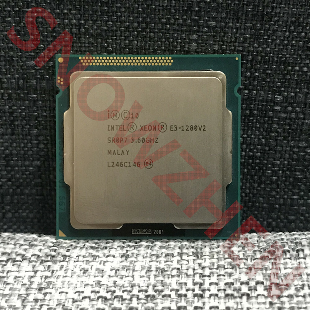 Intel Xeon E3-1280 V2 CPU Quad-Core SR0P7 3.6 GHz 8M 5 GT/s LGA 1155 Processor