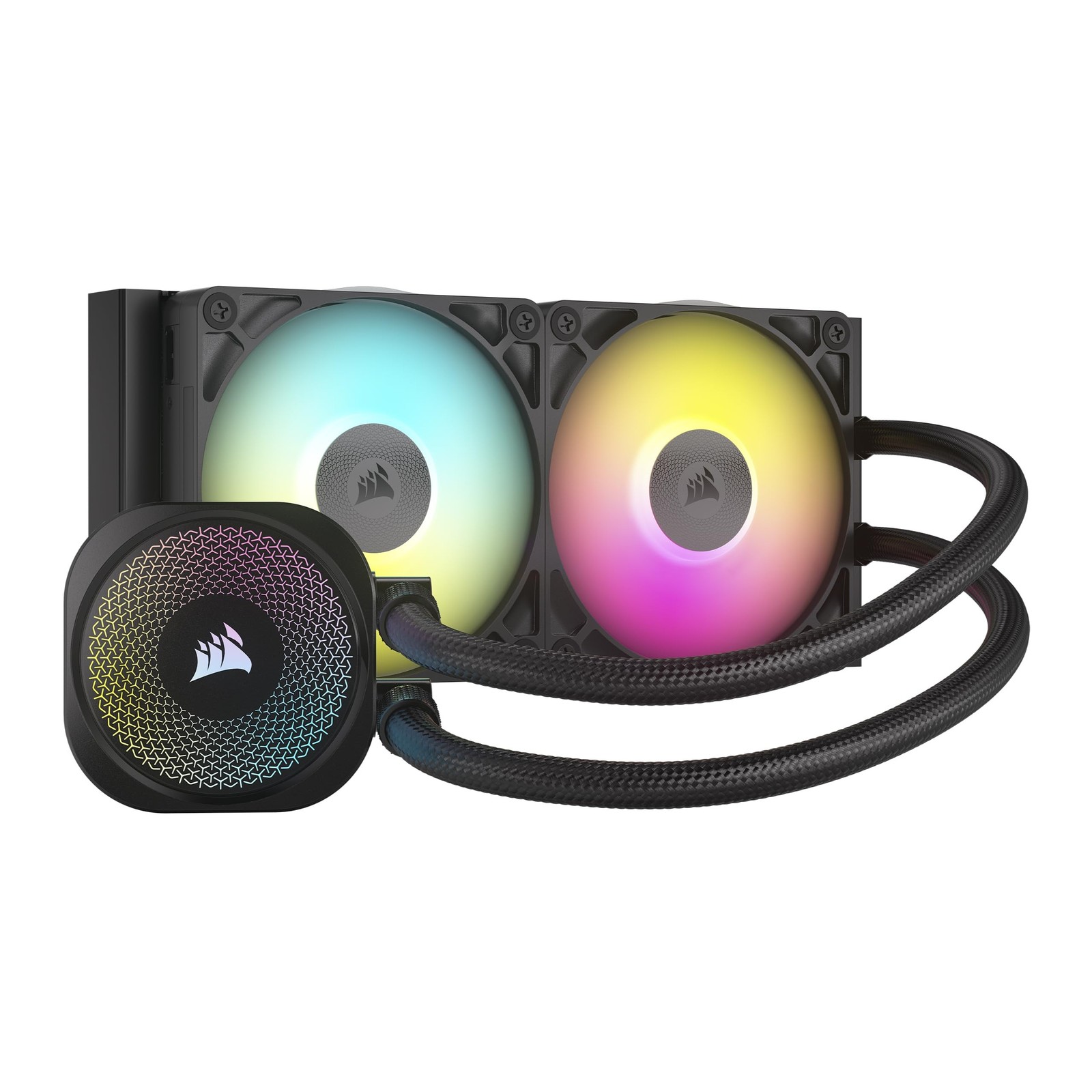CORSAIR iCUE Link Titan 240 RX RGB Liquid CPU Cooler – 240mm AIO – L