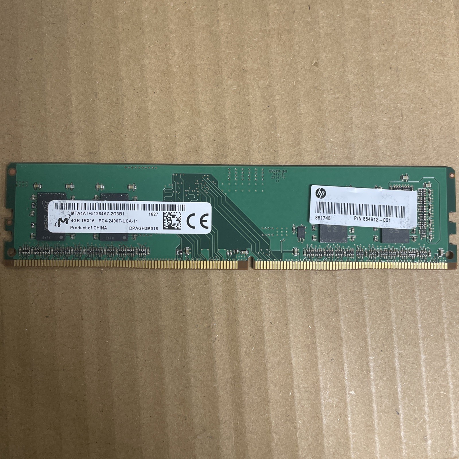 QTY 3 – 4GB PC4 RAM – Mixed