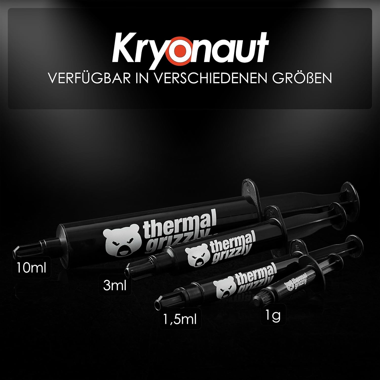 Kryonaut 1g High-Performance Thermal Paste for CPUs and Overclocking