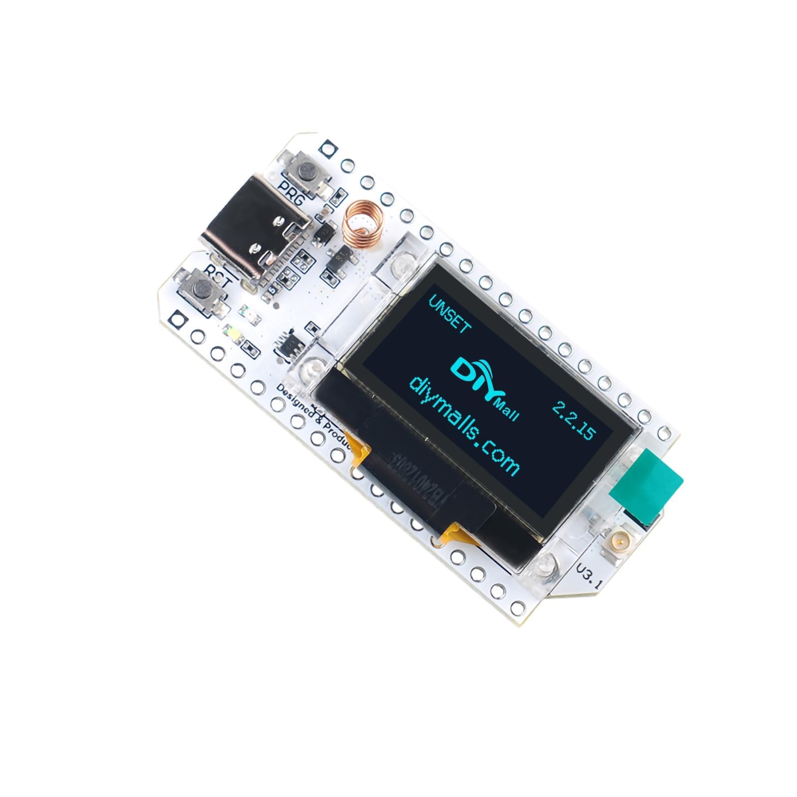 2pcs 915MHz LoRa32 V3 ESP32 S3 WiFi+BT Development Board with 5DBi LoRa Anten…