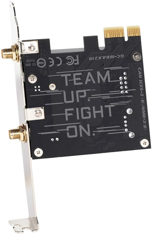 WiFi 6E 2×2 802.11ax/ Tri-Band WiFi/Bluetooth 5.2/ PCIe Expansion Card
